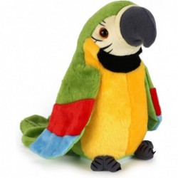 Upgrade Newest Talking Parrot - Repeats What You Say With Cute Voice - Electronic Pet Talking Plush Toy Parrot for Child Kids...