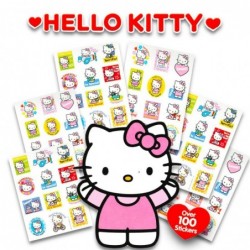 Hello Kitty Stickers and Tattoos Party Favor Bundle ~ 100 Stickers and 100 Hello Kitty Temporary Tattoos $17.93 Kids' Stickers