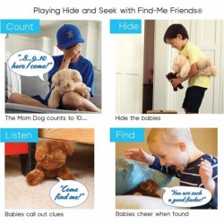 Playful Puppies Hide N’ Seek Mom and Babies Set - 17 inch Mommy and Two 7 inch Puppies - Interactive Talk and Play Plush $59....