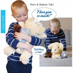 Playful Puppies Hide N’ Seek Mom and Babies Set - 17 inch Mommy and Two 7 inch Puppies - Interactive Talk and Play Plush $59....