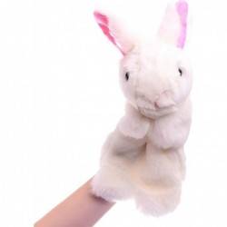 Bunny Hand Puppets Plush Animal Toys for Imaginative Pretend Play Stocking Storytelling White $19.93 Plush Puppets