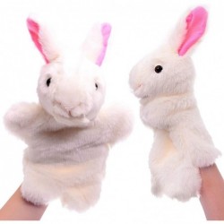 Bunny Hand Puppets Plush Animal Toys for Imaginative Pretend Play Stocking Storytelling White $19.93 Plush Puppets