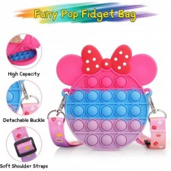 Pop Shoulder Bag Fidget Purse Toy for Girls 2 in 1 Pop Bag Bubble Crossbody Bags School Supplies Handbag with Zipper Push It ...