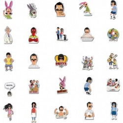 Cute Cartoon Bob's Burgers Stickers (50 PCS) Funny Stickers for Teens Girls Adults Kids - Stickers for Waterbottles Laptop Ph...