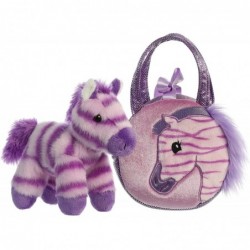 Fancy Pals Jungle Bundles Zebra Purse and Zebra Plush Glam G233 $22.98 Plush Purses