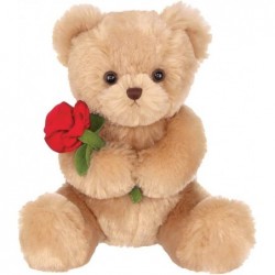 Bearington Remington Plush Stuffed Animal Teddy Bear with Rose 9.5 Inches $38.11 Stuffed Animals & Teddy Bears