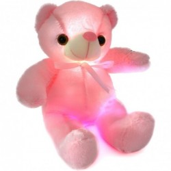 Glow Teddy Bear with Bow-tie Stuffed Animal Light Up Plush Toys Gift for Kids Boys Girls Valentine's Day Christmas Birthday 1...