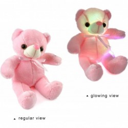 Glow Teddy Bear with Bow-tie Stuffed Animal Light Up Plush Toys Gift for Kids Boys Girls Valentine's Day Christmas Birthday 1...