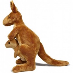 Kangaroo Stuffed Animal with Removable Joey Plush Toy 12 Inches $30.52 Stuffed Animals & Teddy Bears