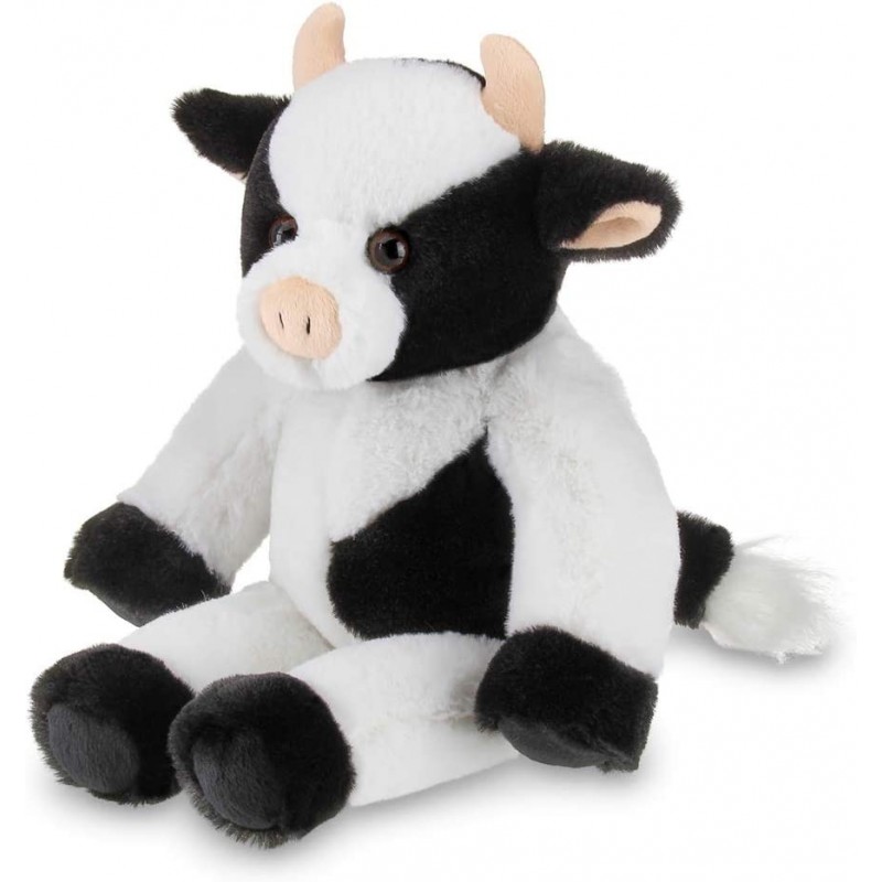 Bearington Cowlin Soft Plush Cow Stuffed Animal 15 Inches $40.74 Stuffed Animals & Teddy Bears