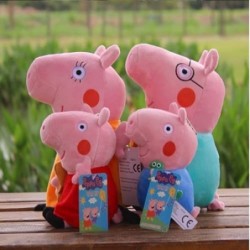 Pig Plushies Peppa - Pig Plush Peppa - Pig Stuffed Animal Peppa - Pig Peppa George Peppa Daddy Mommy Peppa Plush Toy Collecti...