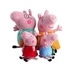 Pig Plushies Peppa - Pig Plush Peppa - Pig Stuffed Animal Peppa - Pig Peppa George Peppa Daddy Mommy Peppa Plush Toy Collecti...