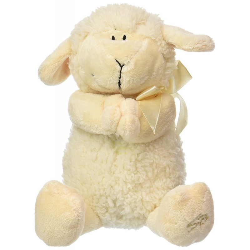 Ultra Soft and Huggable Musical Praying Woolly Lamb Cream 11 Inch $23.10 Stuffed Animals & Teddy Bears