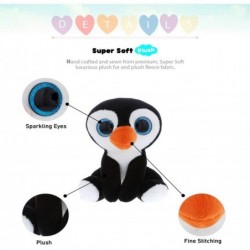 Sparkling Big Eye Penguin Wild Stuffed Animal Soft Plush Collection Storytime Buddy Antarctic Snow Penguin Plushie Figure Pee...