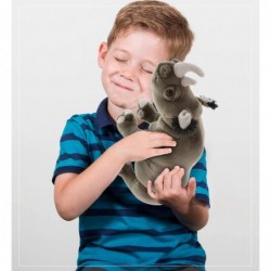 Wild Stuffed Animal Soft Plush Collection Storytime Buddy Rhino Animal for Children Rhino Plush Safari Stuffed Animals Peekab...