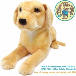 Mason The Labrador - New Improved Design - 17 Inch Large Labrador Dog Stuffed Animal Plush - by Tiger Tale Toys $34.36 Stuffe...