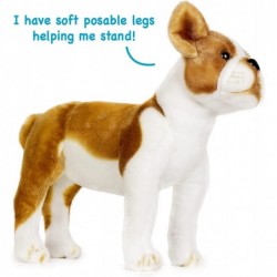 Bobby The Boston Terrier Boxer - 14.5 Inch Large Dog Stuffed Animal Plush - by Tiger Tale Toys $34.76 Stuffed Animals & Teddy...