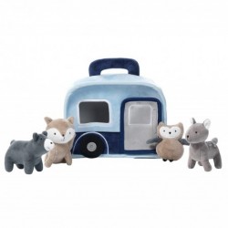 Interactive Blue Camper/RV Plush with Stuffed Animal Toys $63.07 Stuffed Animals & Teddy Bears