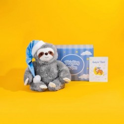 The Thoughtful Sloth - Large and Snuggly - Plush Stuffed Animal - Thinking of You - Hang in There - Soft and Cuddly Toy for B...