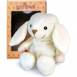 Stuffed Bunny Rabbit Microwaveable Plush Animal - Heatable Plush Pal with Aromatherapy for Babies and Kids - Lavender Bunny S...