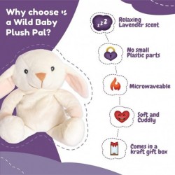 Stuffed Bunny Rabbit Microwaveable Plush Animal - Heatable Plush Pal with Aromatherapy for Babies and Kids - Lavender Bunny S...