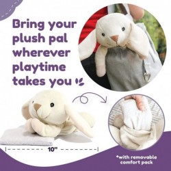 Stuffed Bunny Rabbit Microwaveable Plush Animal - Heatable Plush Pal with Aromatherapy for Babies and Kids - Lavender Bunny S...