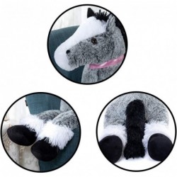 Giant Horse Stuffed Animal Large Pony Grey Plush Toy Horse Big Gift for Kids 35 Inches $69.02 Stuffed Animals & Teddy Bears