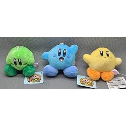 Star Kirby Plush Strap 6pcs Star Doll Stuffed Animals Cute Soft Anime Collection Toy $49.26 Stuffed Animals & Teddy Bears