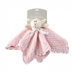 Plush Cuddle Bud Security Blankie Pink Lamb $27.59 Stuffed Animals & Teddy Bears