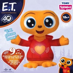 E.T. The Extra-Terrestrial My Best Friend E.T. — 40th Anniversary Edition — Interactive Light Up Alien Plush Toy with Soothin...