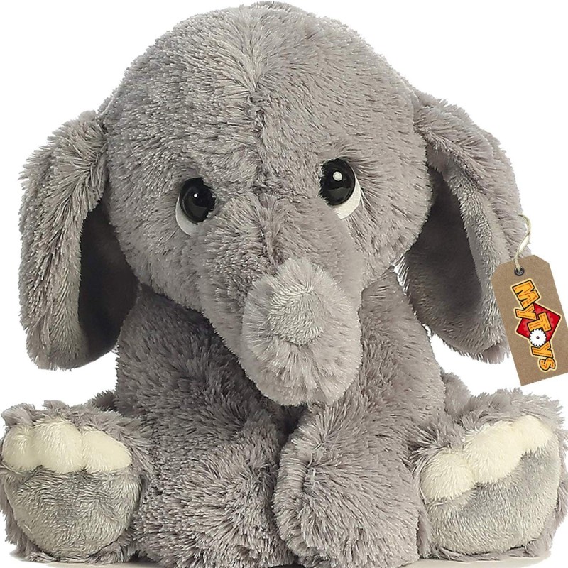 for Kid and Babies Nursery Room Decoration Stuffed Elephant Animal Plush $28.31 Stuffed Animals & Teddy Bears