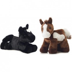 Aurora Paint Plush Horse & Beau Black Horse Mini Flopsie 8 Bundle $29.91 Stuffed Animals & Teddy Bears