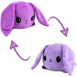 | The Original Reversible Floppy Ear Bunny Plushie | Patented Design | Sensory Fidget Toy for Stress Relief | Purple & Light ...