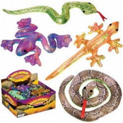 Sand-filled Shimmering Reptiles 1 Count (Assorted Colors and Styles) $20.17 Stuffed Animals & Teddy Bears