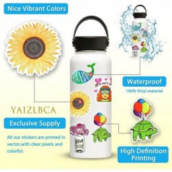 50 PCS Water Bottle Stickers Cute Aesthetic Stickers VSCO Sticker Packs Cute Vinyl Waterproof Stickers for Water Bottles Skat...