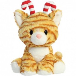 Holiday - 8.5" Candy Cane Tabby Orange $35.04 Stuffed Animals & Teddy Bears