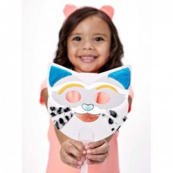 Fun Furry Masks - Craft 5 Animal Masks for Kids White $22.24 Craft Kits