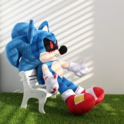 14.6 inch Blood Sonic.exe Plush Toy Dark Sonic.exe Stuffed Animal Gifts for Fans $40.05 Stuffed Animals & Teddy Bears