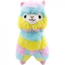 13.7" Rainbow Alpaca Plush Toy Llama Stuffed Animal Large Llamacorn Alpaca Doll Plushie Hug Pillow Soft Plush Stuffed Alpaca ...