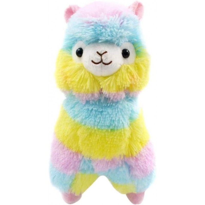 13.7" Rainbow Alpaca Plush Toy Llama Stuffed Animal Large Llamacorn Alpaca Doll Plushie Hug Pillow Soft Plush Stuffed Alpaca ...