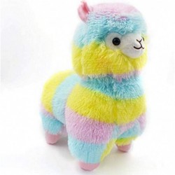 13.7" Rainbow Alpaca Plush Toy Llama Stuffed Animal Large Llamacorn Alpaca Doll Plushie Hug Pillow Soft Plush Stuffed Alpaca ...