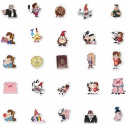 Gravity Falls Stickers 50pcs Cartoon Anime Vinyl Decals for Kids Adults as Decoration for Laptop Motorcycle Skateboard Car Ro...