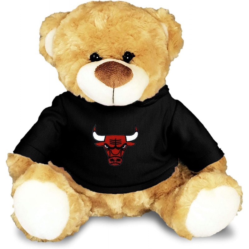 Chicago Bulls Baby Plush Bear - Personalized Teddy Bear with Baby Name Embroidery and Official NBA Logos 100% Polyester Remov...