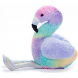 Flamingo Stuffed Animal Plushie Ombrez Zoo Animals Rainbow Flamingo Plush Toy 12 inches $34.12 Stuffed Animals & Teddy Bears