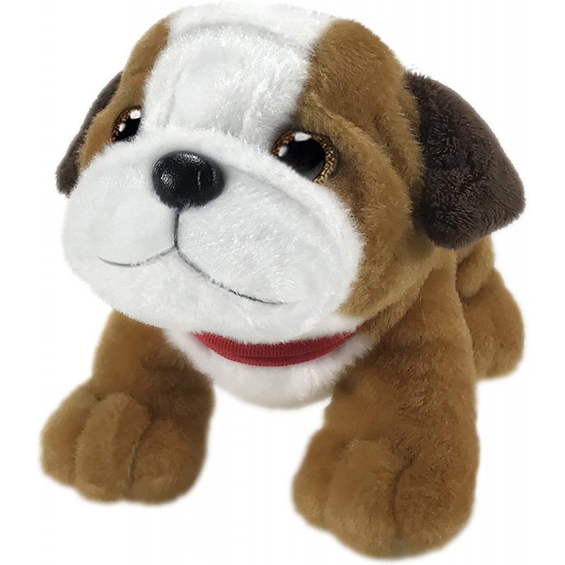 7" Tan & White Wuffles Bulldog Puppy Dog Basic Plush Toys $22.00 Stuffed Animals & Teddy Bears