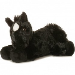 Aurora - Mini Flopsie - 8" Beau Black Horse $19.16 Stuffed Animals & Teddy Bears