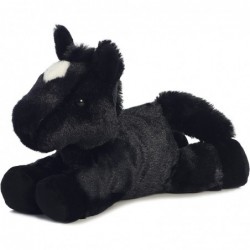 Aurora - Mini Flopsie - 8" Beau Black Horse $19.16 Stuffed Animals & Teddy Bears