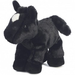 Aurora - Mini Flopsie - 8" Beau Black Horse $19.16 Stuffed Animals & Teddy Bears