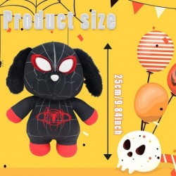 Dog Plush Toys 10" Puppy Stuffed Animal Cute Dog Doll Soft Dog Plushie Spider Dog Hero Super Pet Figure Toys for Kids Boys Gi...