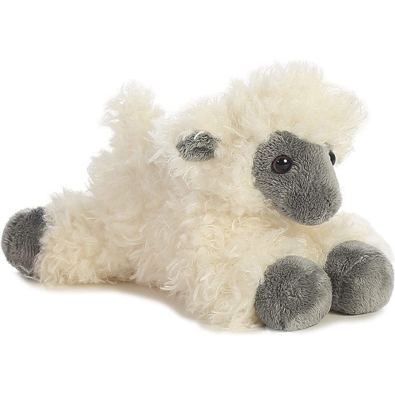 Aurora - Mini Flopsie - 8" Black Face Sheep $21.34 Stuffed Animals & Teddy Bears